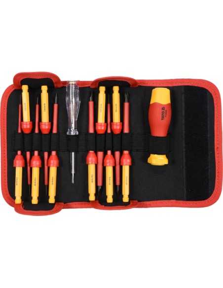 YATO WKRĘTAKI IZOLOWANE + KOŃCÓWKI KOMPLET 12szt.