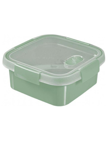 CURVER POJEMNIK NA ŻYWNOŚĆ KWADRATOWY SMART TO GO LUNCH 0,9L ZIELONY
