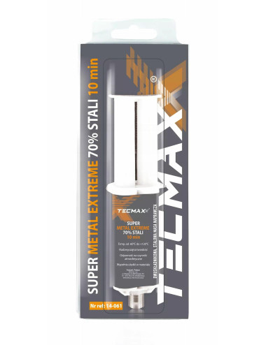 TECMAXX SUPER METAL 70% STALI 25ml 67g STRZYKAWKA