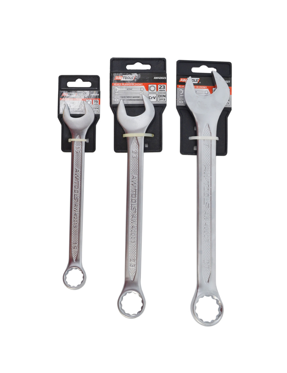 AWTOOLS KLUCZ PŁASKO-OCZKOWY 24mm BLACK LINE