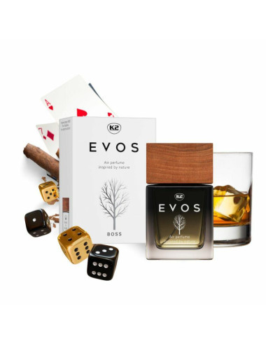 K2 PERFUMY DO SAMOCHODU EVOS BOSS FLAKON 50ML