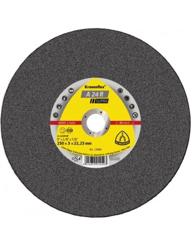 KLINGSPOR TARCZA DO CIĘCIA METALU 400mm x 4,5mm x 25,4mm  A24R Supra