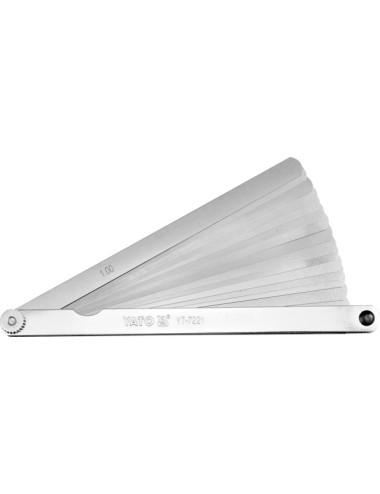 YATO SZCZELINOMIERZ 200mm 17 LIST.7221 0.02-1.0mm