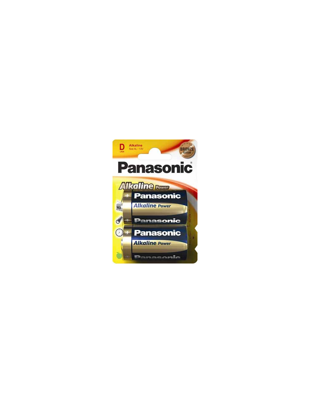 PANASONIC BATERIA ALK.LR20APB BL2szt.