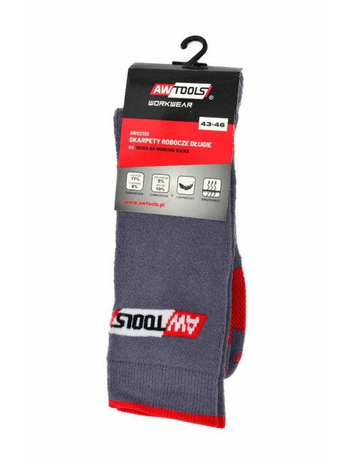 AWTOOLS SKARPETY DŁUGIE ROZ.39-42