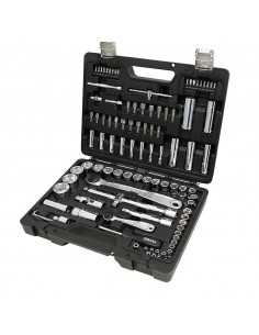 BETA ZESTAW NASADEK SZEŚCIOKĄTNYCH Z GNIAZDEM 1/4" + 1/2" I KOŃCÓWEK WKRĘTAKOWYCH BETA EASY Z AKCESORIAMI, 98 SZTUK