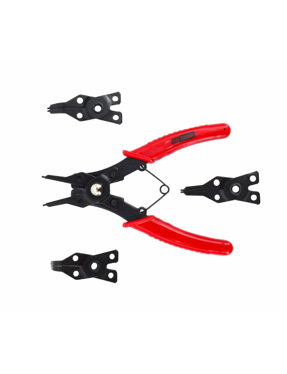 AWTOOLS SZCZYPCE SEG. 160mm WEW. I ZEW. 4szt WYMIENNE KOŃCÓWKI BLACK LINE