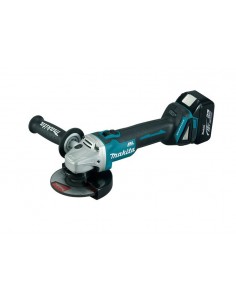 MAKITA SZLIFIERKA KĄTOWA 18V 125mm 2 x 5,0Ah LI-ION BEZSZCZOTKOWA WALIZKA MAKPAC DGA504RTJ