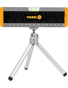 VOREL POZIOMNICA LASEROWA MINI ZE STATYWEM 170mm  17560