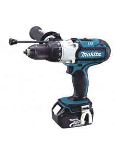 MAKITA WIERTARKO-WKRĘTARKA UDAROWA 18V 40/80Nm 2 x 5,0Ah LI-ION WALIZKA MAKPAC DHP451RTJ