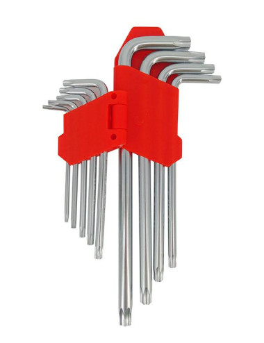 AWTOOLS TORX 9szt DŁUGI BLACK LINE