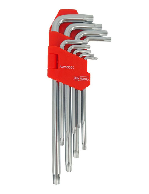 AWTOOLS TORX 9szt DŁUGI BLACK LINE