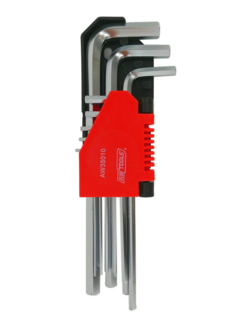 AWTOOLS IMBUS 1,5-10mm 9szt.BLACK LINE