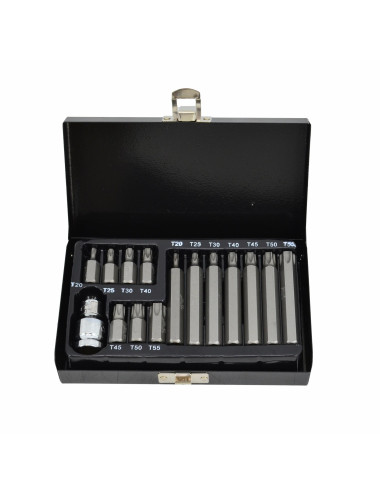 AWTOOLS KOŃCÓWKI TORX 15cz.BLACK LINE