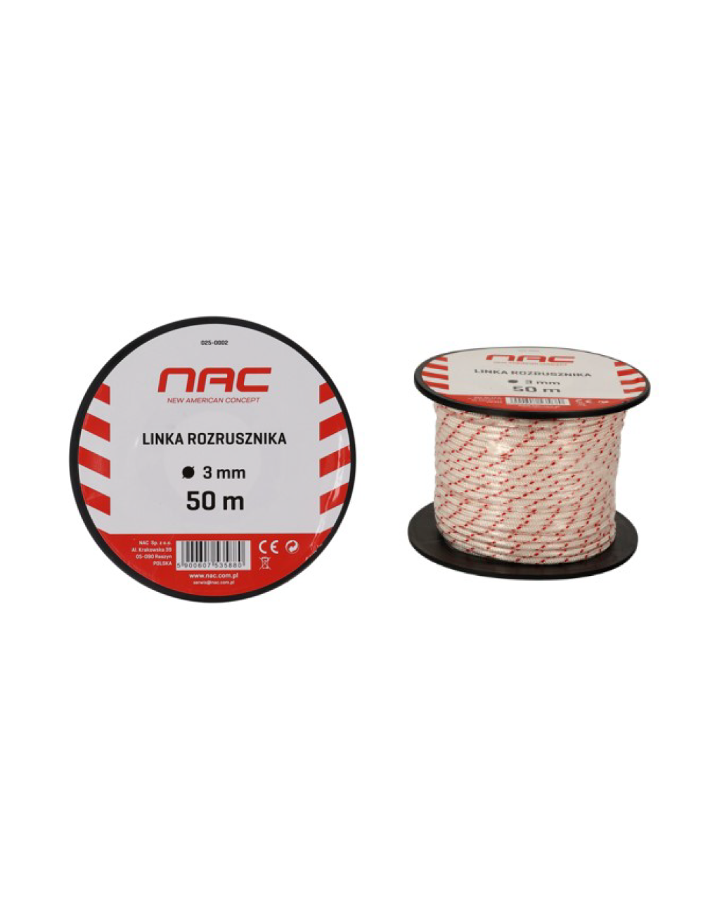 NAC LINKA ROZRUSZNIKA 3mm x 50m