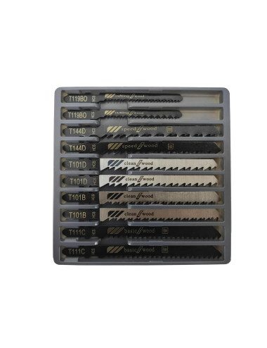 AWTOOLS BRZESZCZOT 100mm TYP T 10szt. DREWNO