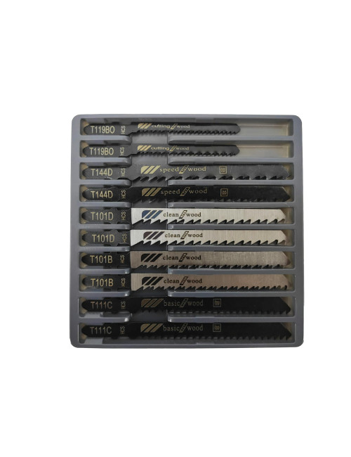 AWTOOLS BRZESZCZOT 100mm TYP T 10szt. DREWNO