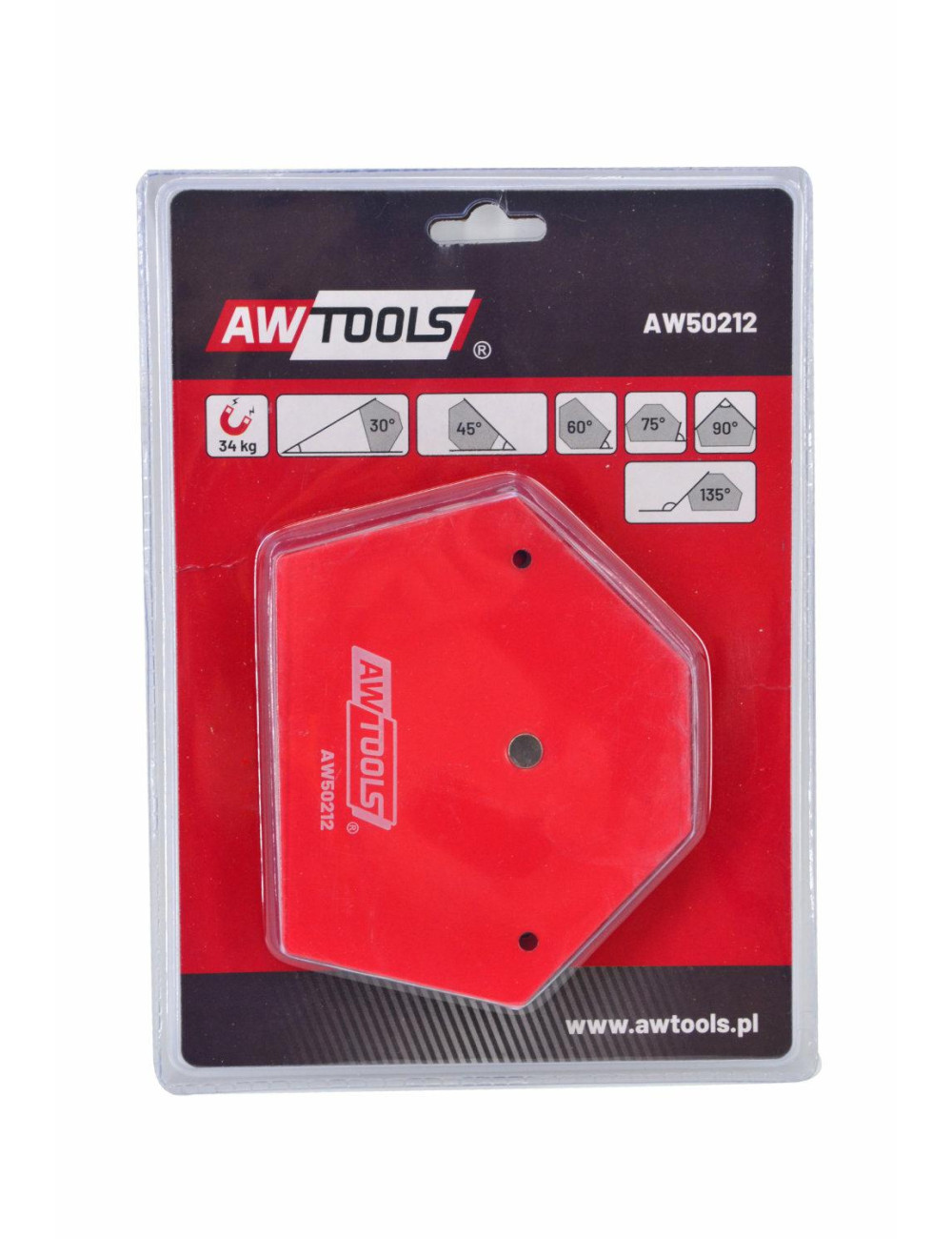 AWTOOLS KĄTOWNIK SPAWALNICZY MAG.34KG 110x137x24