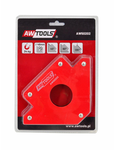 AWTOOLS KĄTOWNIK SPAWALNICZY MAG. 34KG 122x190x25