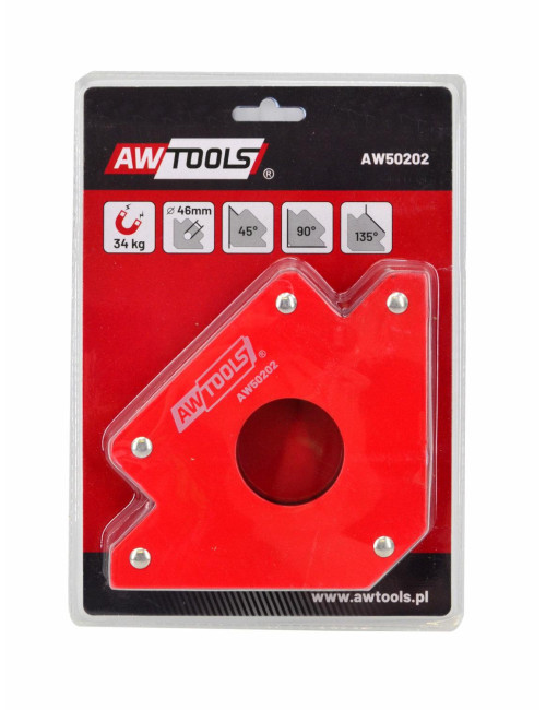 AWTOOLS KĄTOWNIK SPAWALNICZY MAG. 34KG 122x190x25