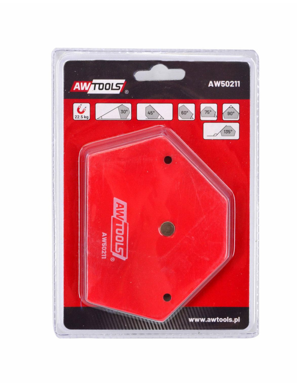 AWTOOLS KĄTOWNIK SPAWALNICZY MAG.22,5KG 88x116x16