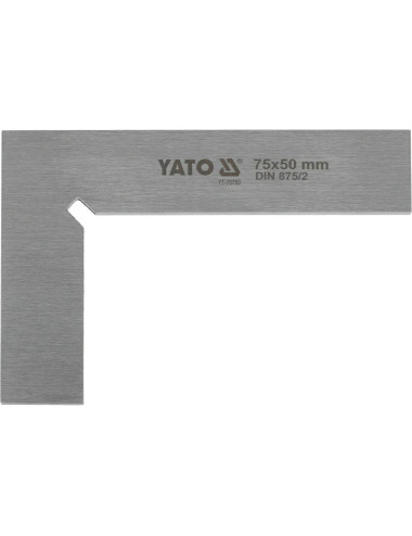 YATO KĄTOWNIK ŚLUSARSKI 75x50mm KL.II
