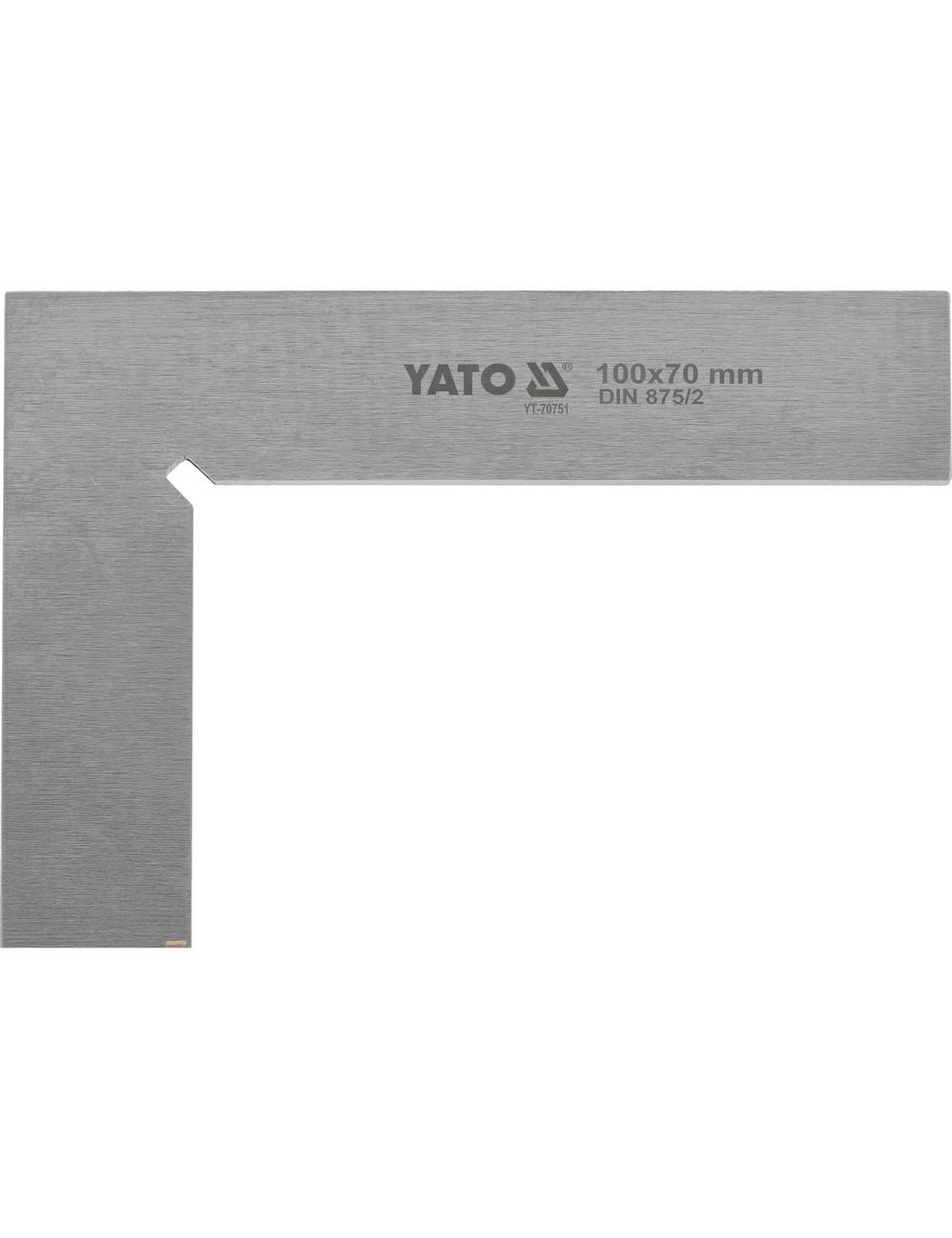 YATO KĄTOWNIK ŚLUSARSKI 100x70mm KL II
