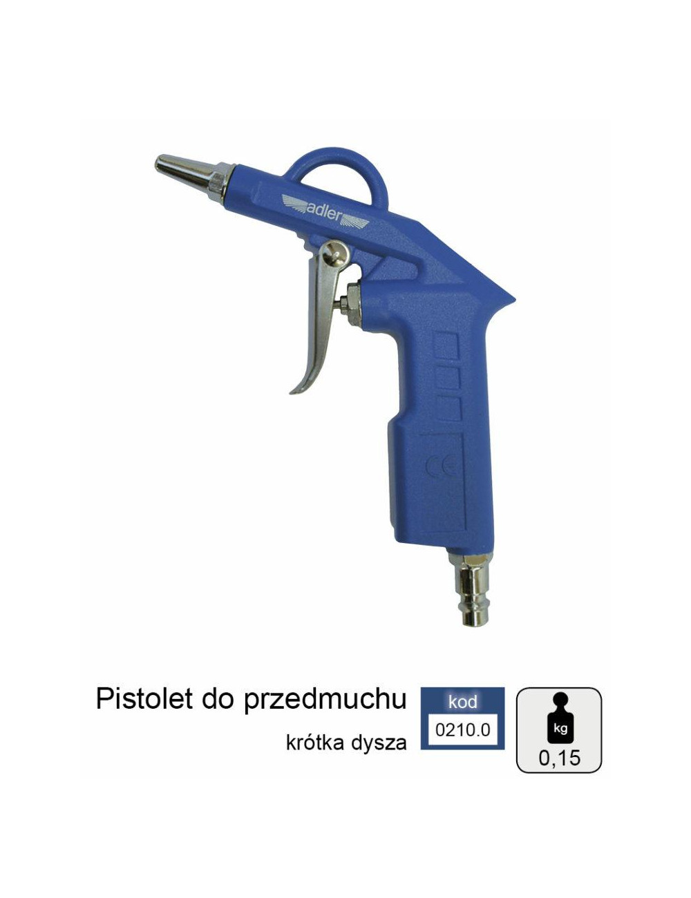 ADLER PISTOLET DO PRZEDMUCHIWANIA