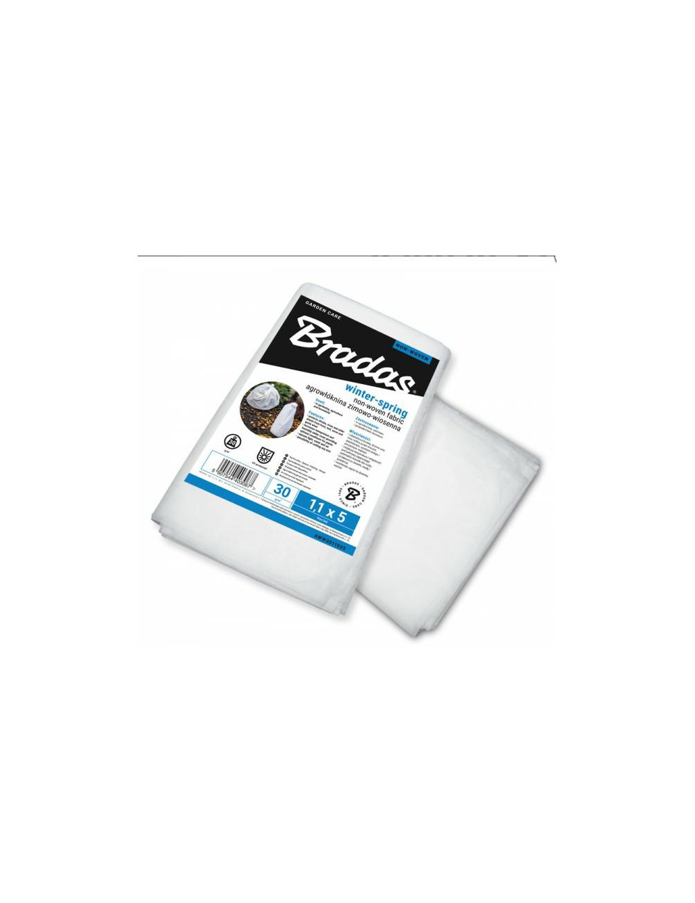 AGROWŁÓKNINA ZIMOWA BIAŁA 50g 1,6x 10m