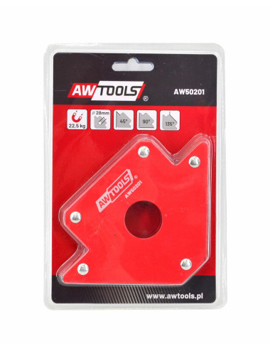 AWTOOLS KĄTOWNIK SPAWALNICZY MAG. 22,5KG.102x155x17