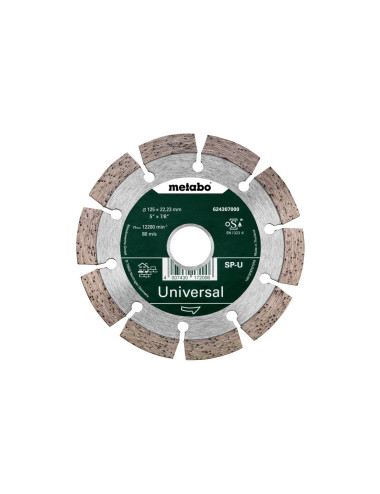 METABO TARCZA DIAMENTOWA PROMOTION 125 x 22mm