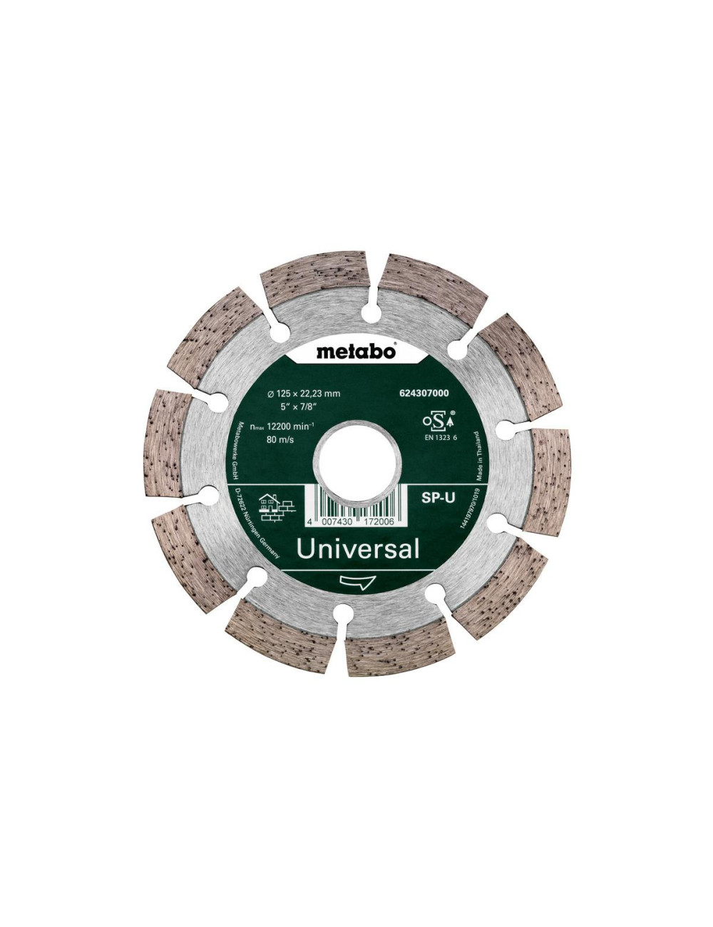 METABO TARCZA DIAMENTOWA PROMOTION 125 x 22mm