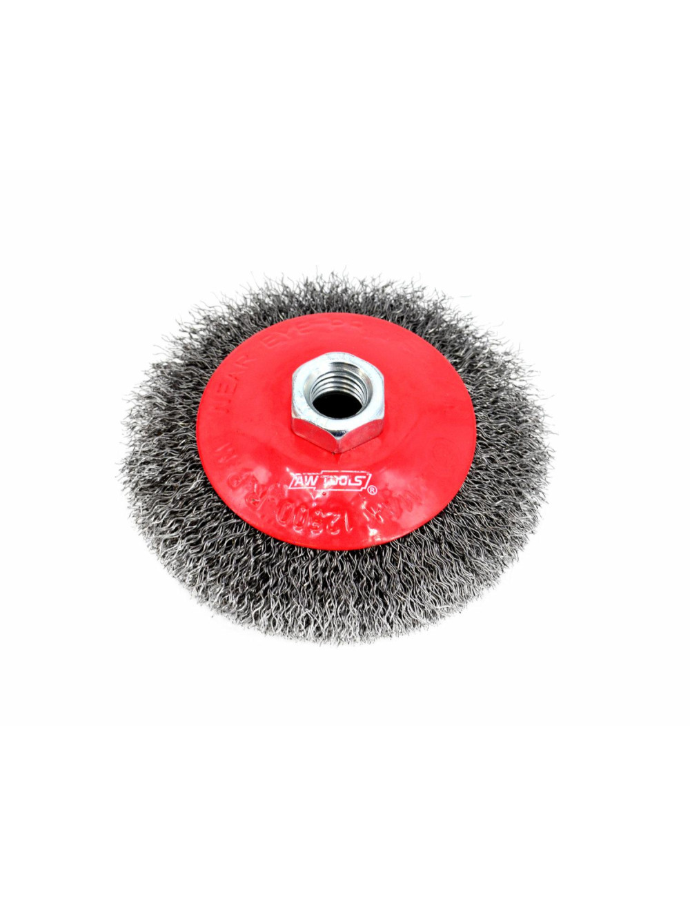 AWTOOLS SZCZOTKA STOŻKOWA 125mm M14DRUT KARBOWANY