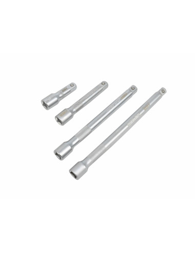 AWTOOLS ZESTAW PRZEDŁUŻEK 1/2" 4cz. 75mm, 125mm, 200mm, 250mm BLACK LINE