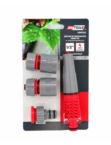 AWTOOLS ZESTAW ZRASZAJĄCY 4cz 1/2"