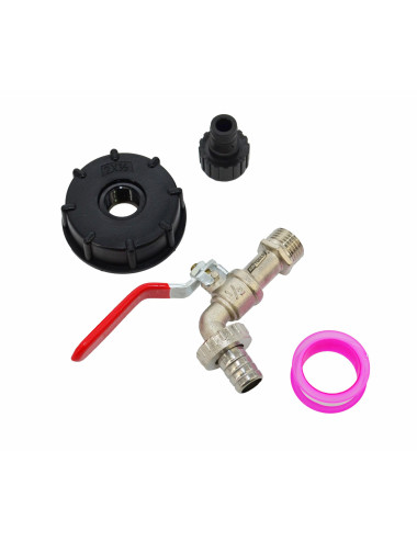 AWTOOLS KRAN OGRODOWY DO ZBIORNIKA CYNK NIK. 1/2" GZ 3/4" MAUZER