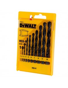 WIERTŁO METAL HSS-R KOMPLET 10szt. 1-10mm