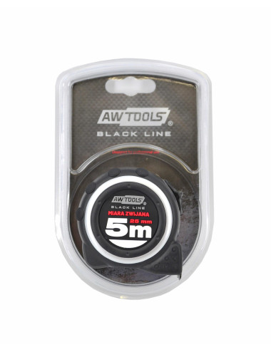 AWTOOLS MIARA ZWIJANA DWUSTRONNA 3m x 16mm ABS TPR 1-STOP