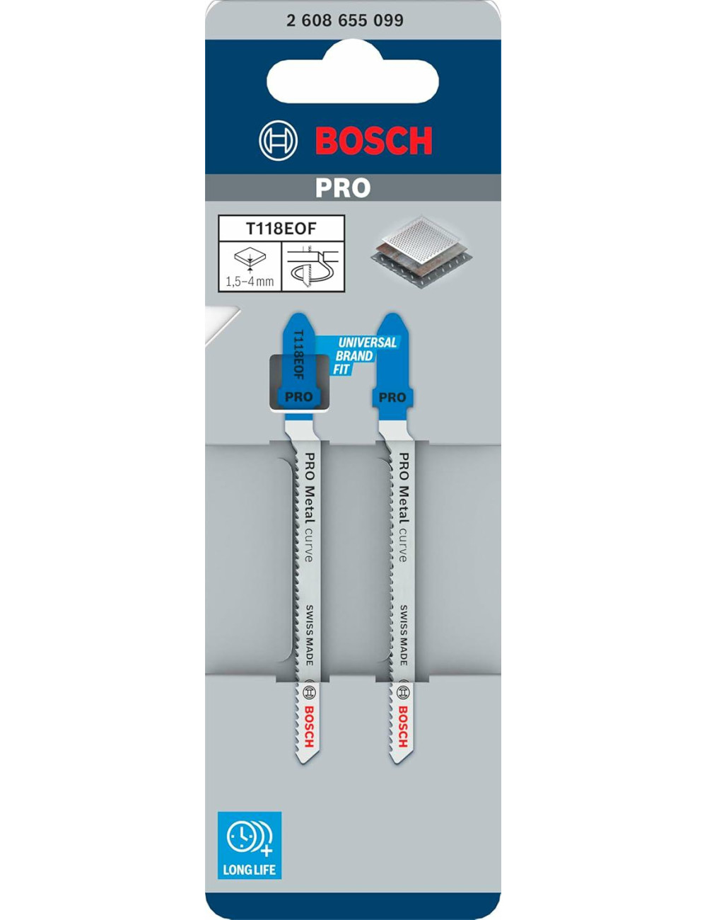 BOSCH BRZESZCZOT T PRO METAL CURVE T118EOF 83 mm 2szt.