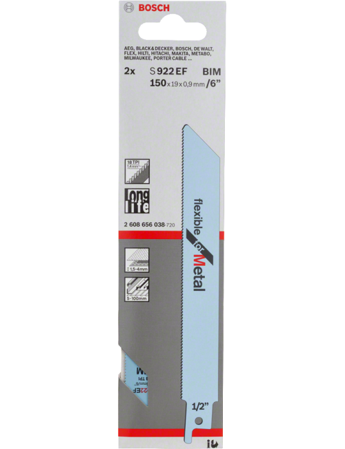 BOSCH BRZESZCZOT S S922EF 2szt. 150mm