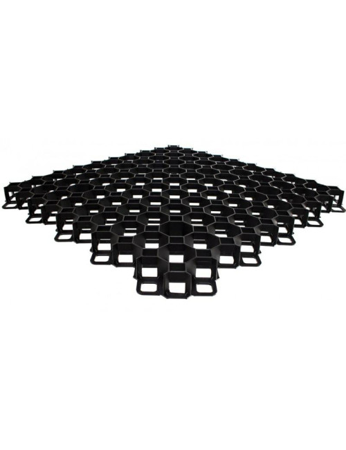 KRATKA OGRODOWA CZARNA 40mm 60cm x 60cm MULTI GRID