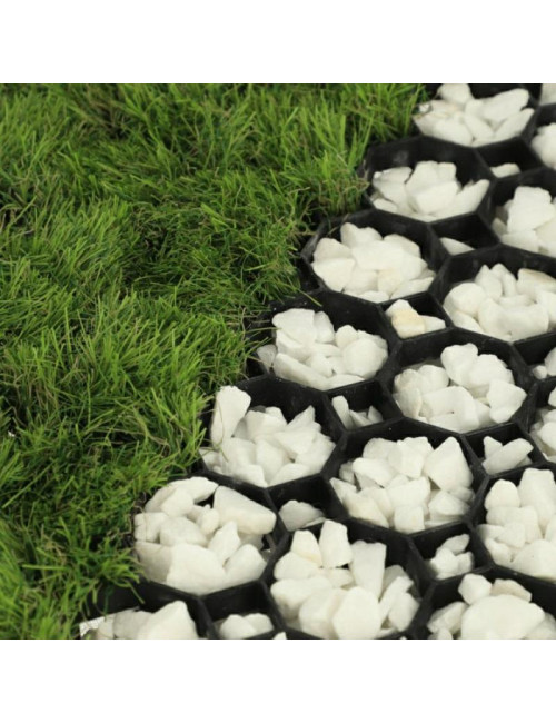 KRATKA OGRODOWA CZARNA 40mm 60cm x 60cm MULTI GRID