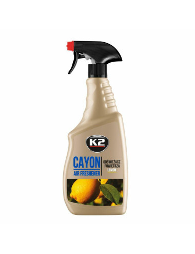 K2 ODŚWIEŻACZ POWIETRZA. CAYON 700 ATOM LEMON 700ML