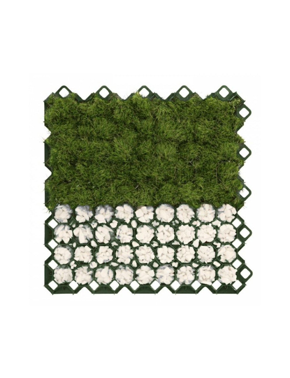 KRATKA OGRODOWA ZIELONA 40mm 60cm x 60cm MULTI GRID