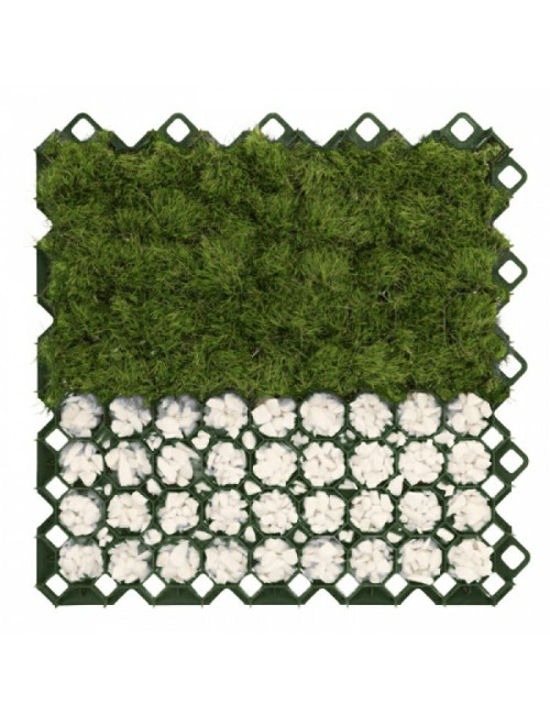 KRATKA OGRODOWA ZIELONA 40mm 60cm x 60cm MULTI GRID