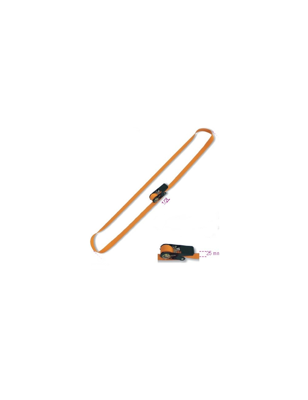 BETA PAS MOCUJĄCY 750kg 5,0m 25mm