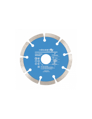 HOGERT TARCZA DIAMENTOWA 115x22,2 SEG.