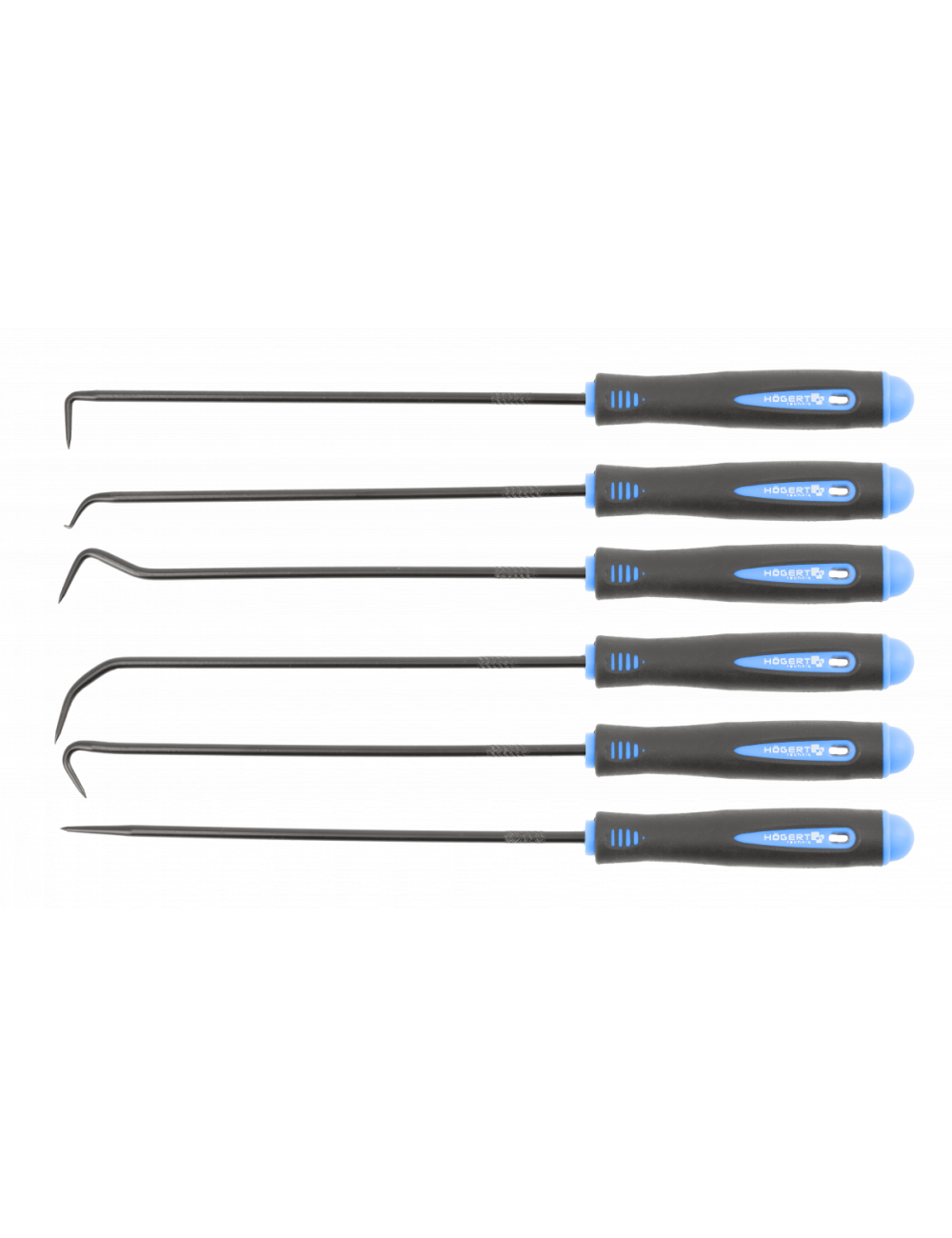 HOGERT ZESTAW DŁUGICH HACZYKÓW 6szt.