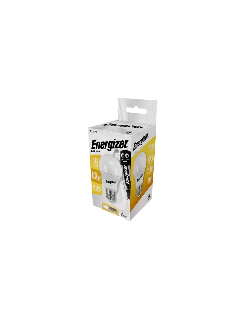 ENERGIZER ŻARÓWKA BULB 8,8W 60W E27806LM BARWA CIEPŁA