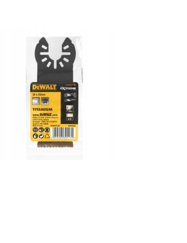 DEWALT MT BRZESZCZOT 43x30mm Z TYTAN. METAL